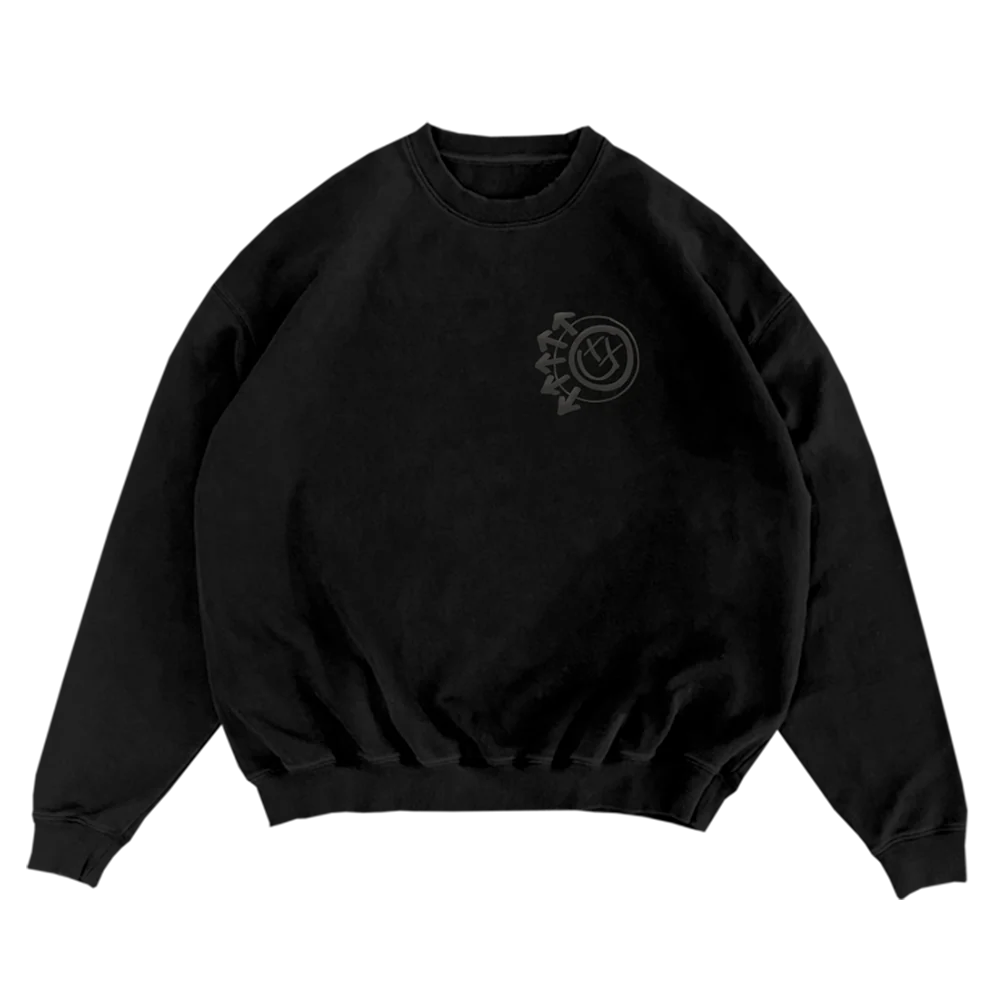 LOGO BLACK CREWNECK