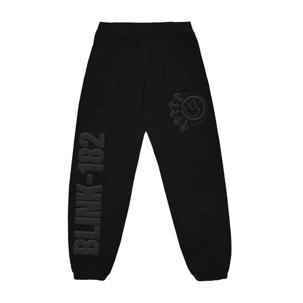 LOGO BLACK JOGGERS